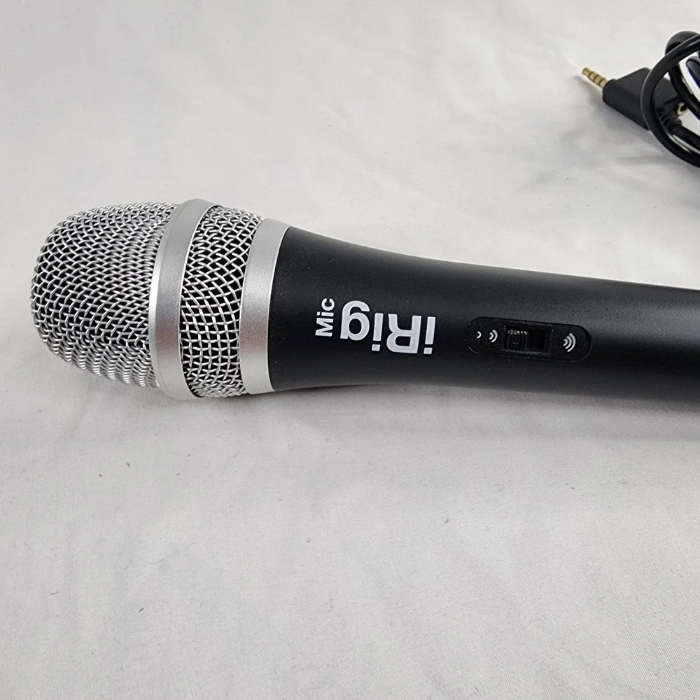 IK Multimedia iRig Voice Microphone Black.